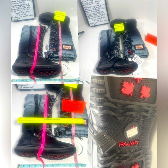 BNIB PAJAR BOOTS. Size on boot says 6
while tag on bottom says 5-5.5 - Picture 14 of 16